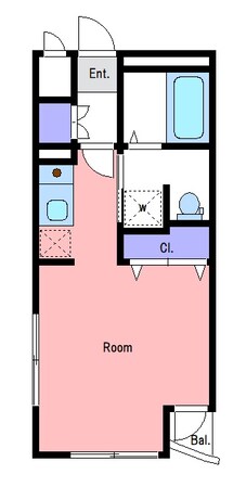 府中駅 徒歩6分 1階の物件間取画像